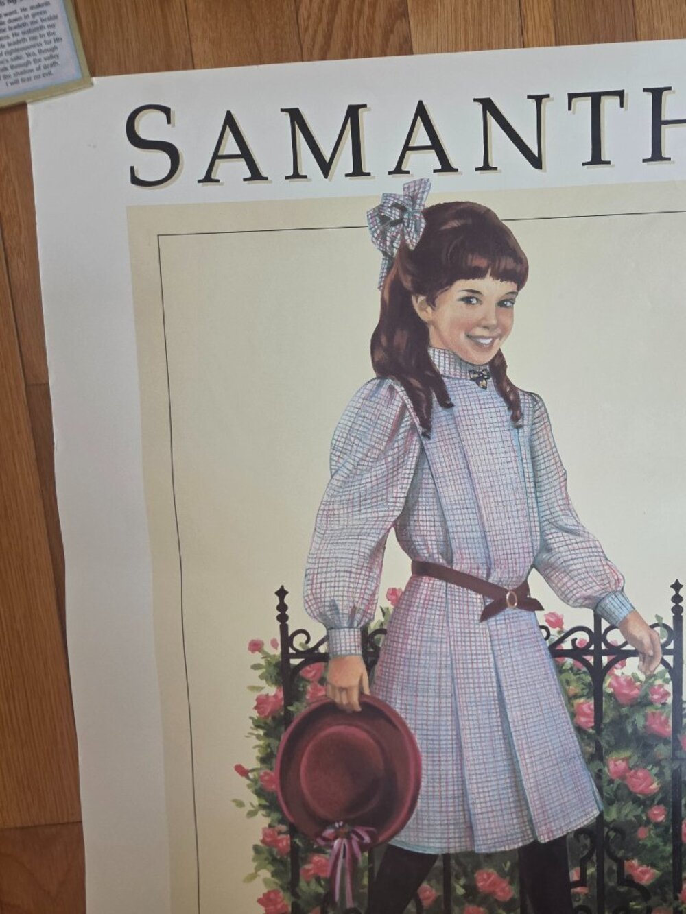 American girl poster Samantha Parkington